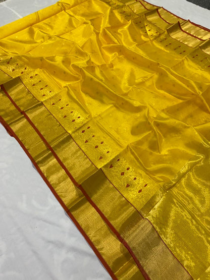 Chandrani  | Katan Silk Chanderi Saree