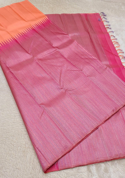 Ashbe | pure silk kanjeevaram saree