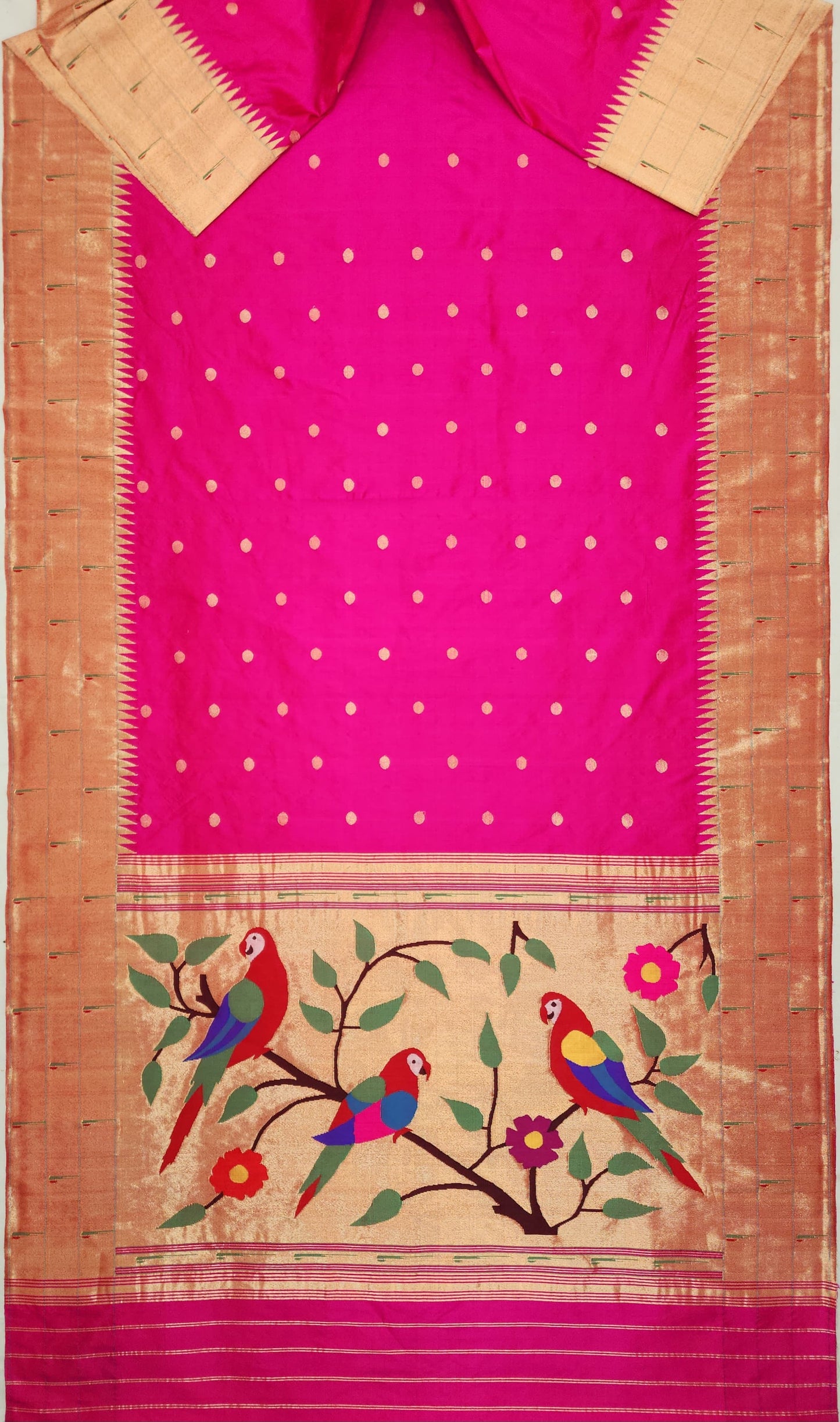 Prishika | Pure Silk Handloom Paithani