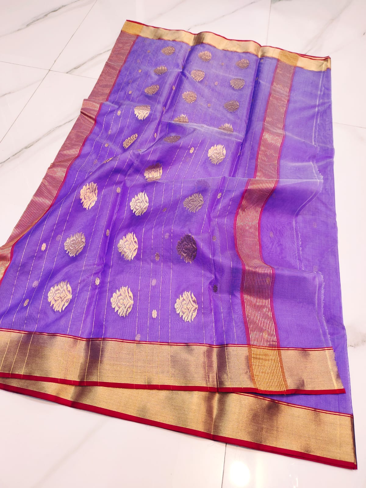 Gulshan | katan silk chanderi saree