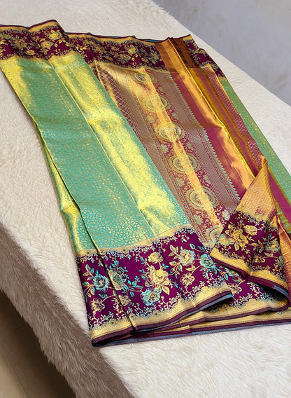 Ashika | pure silk kanjeevaram saree