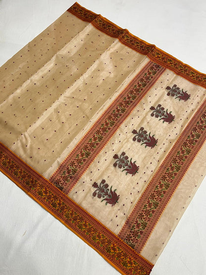 Charan | Chanderi saree