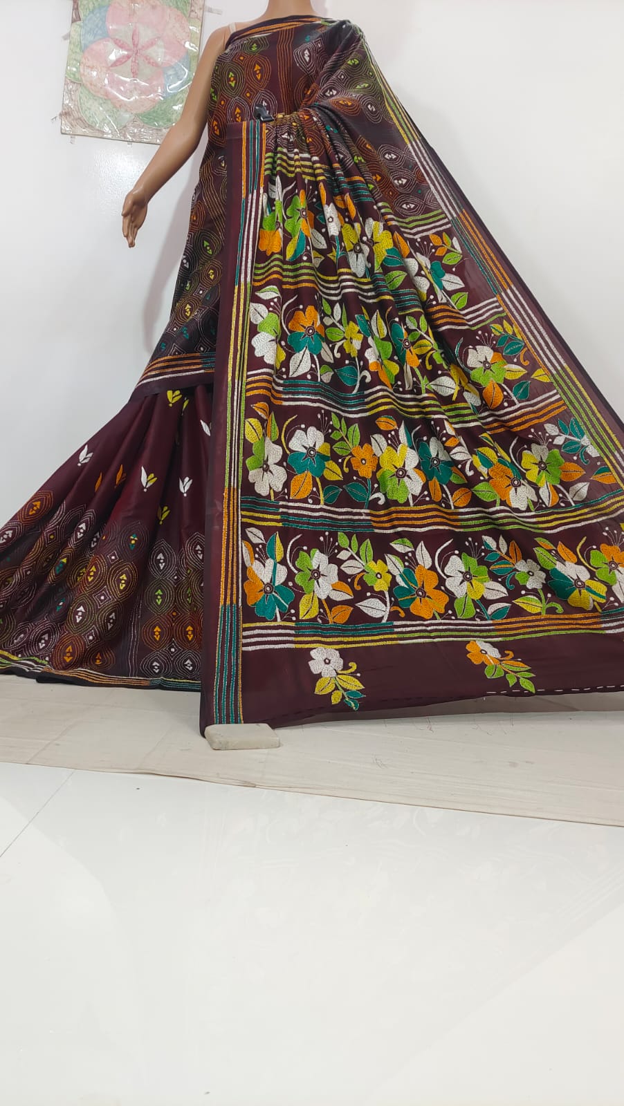 Kathi | Kantha on Silk