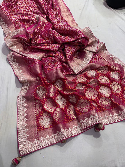 Gaurish | Gota patti on georgette