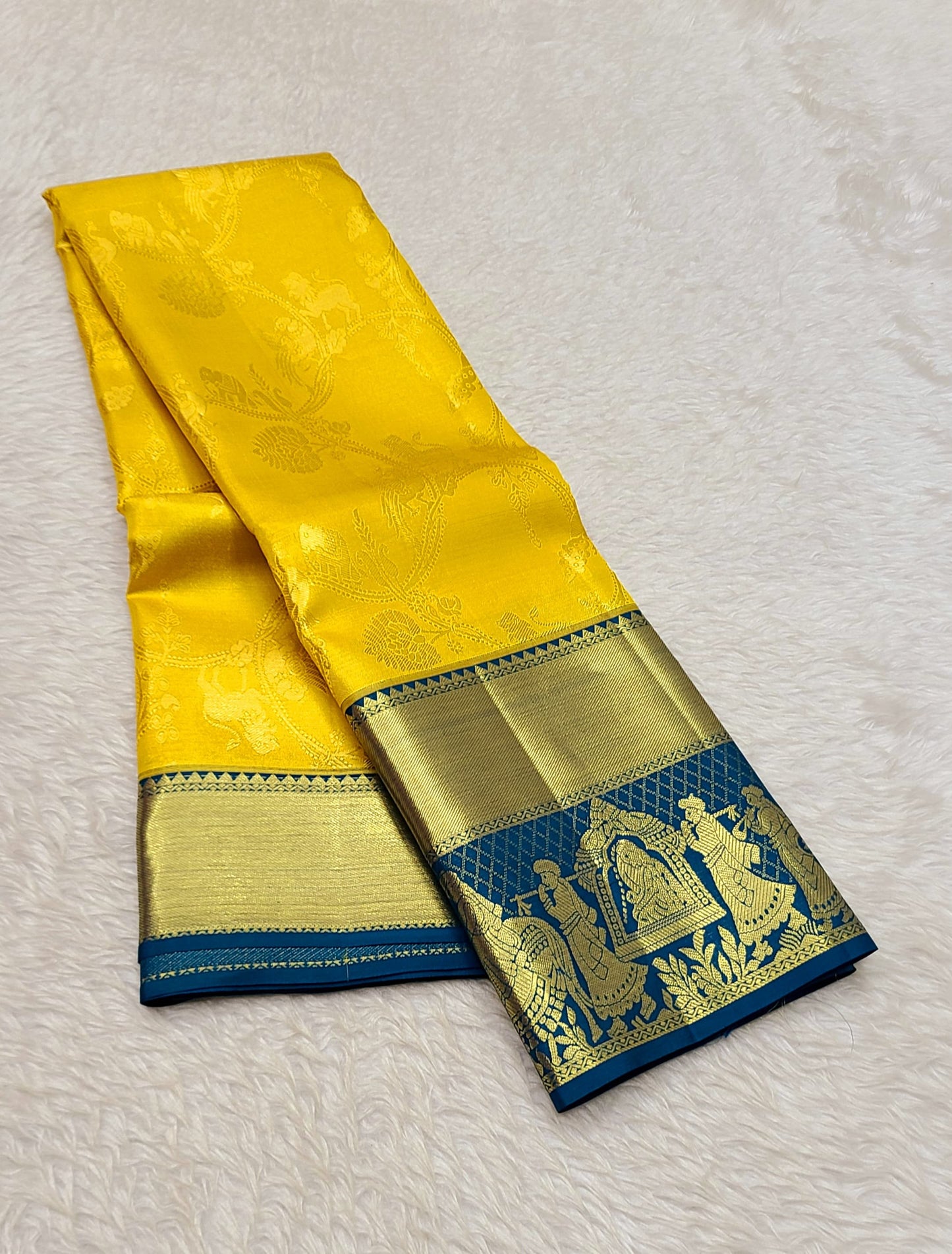 Manshika | 2G pure silk kanchipuram saree