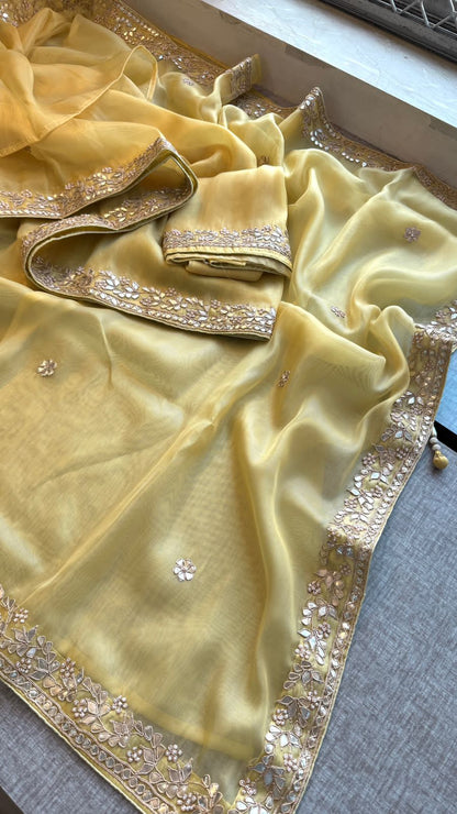 Dhoop | Gota patti on tissue