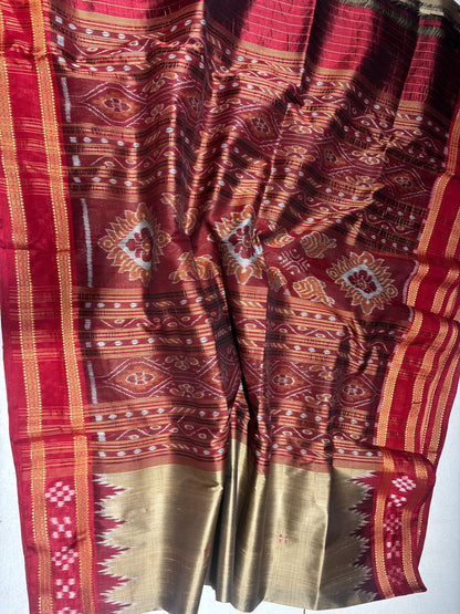 Ojasvi | Sambalpuri ikat saree