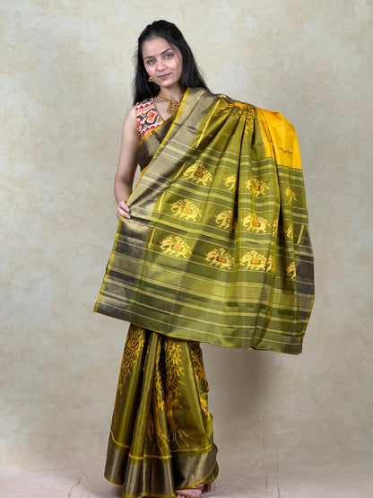 Alia | Single Ikat Patola saree