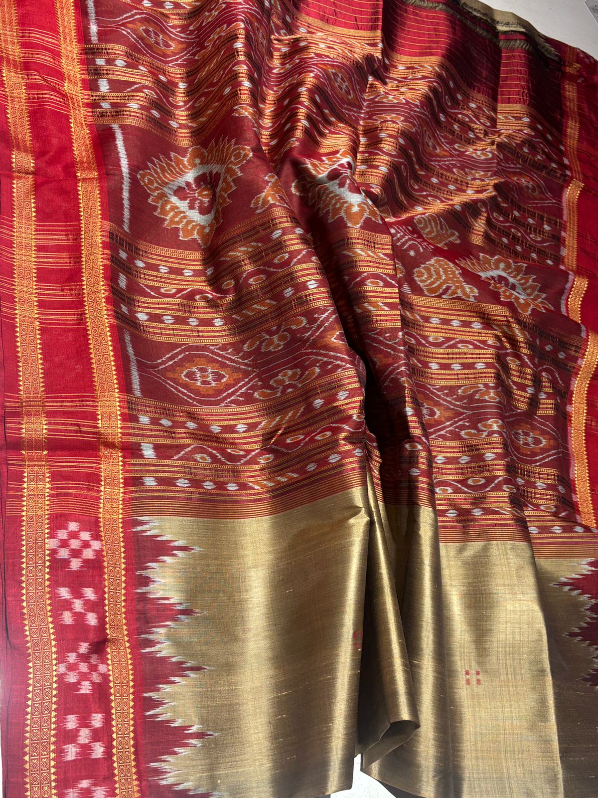 Ojasvi | Sambalpuri ikat saree