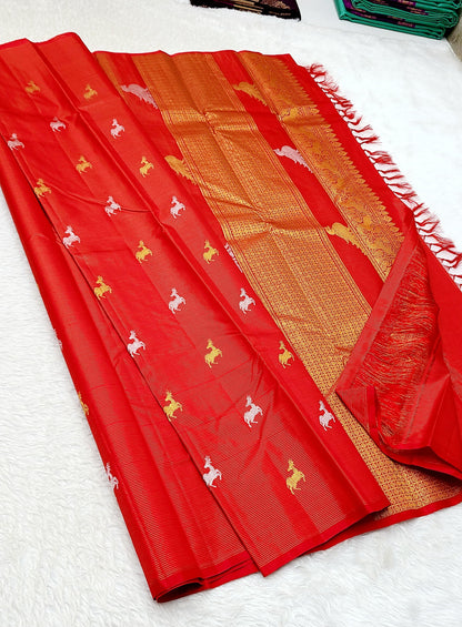 Man | 2G pure silk kanchipuram saree