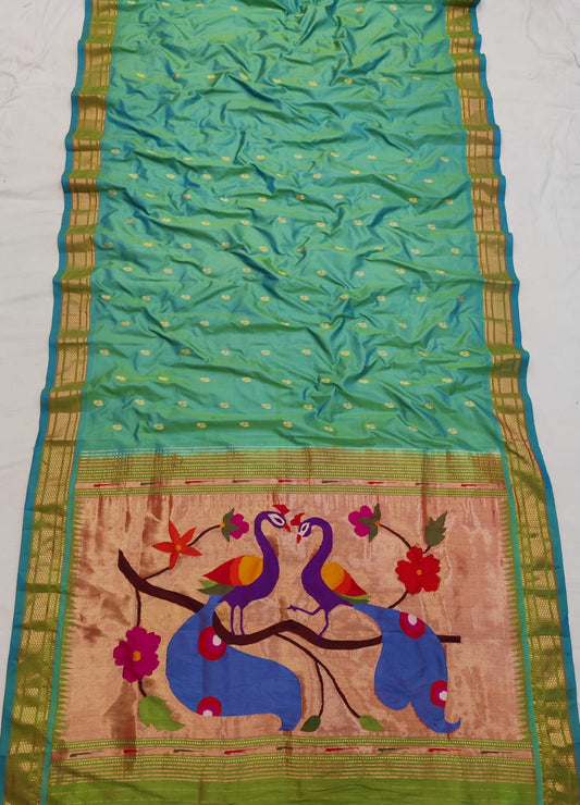 Padmikai | Pure Silk Handloom Paithani