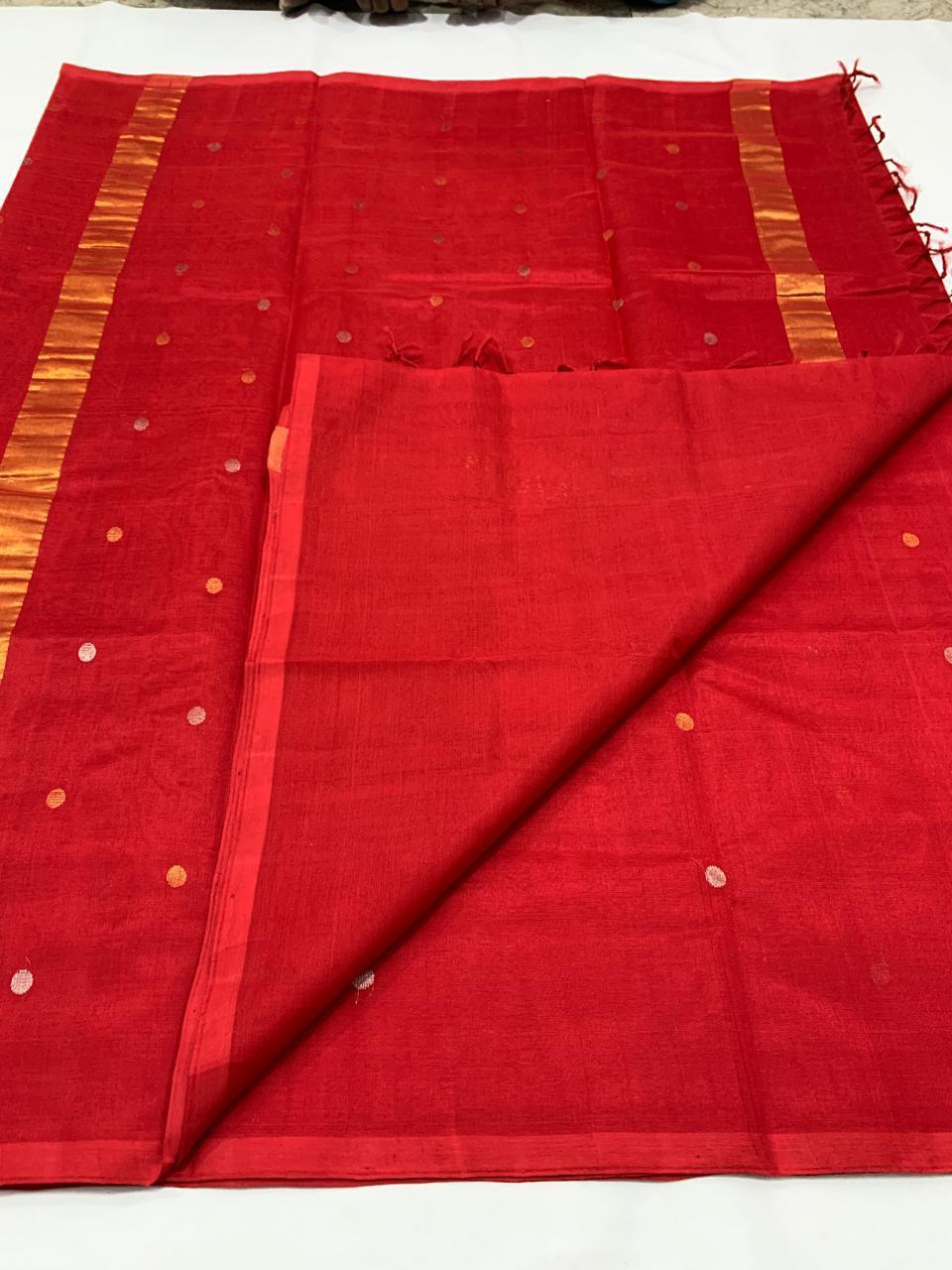 Hisha | Cotton Silk Venkatagiri saree