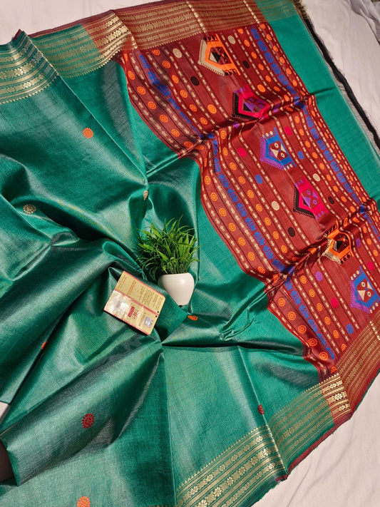 Dinash | Tussar Dolabedi Saree