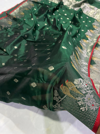 Chandni  | Katan Silk Chanderi Saree