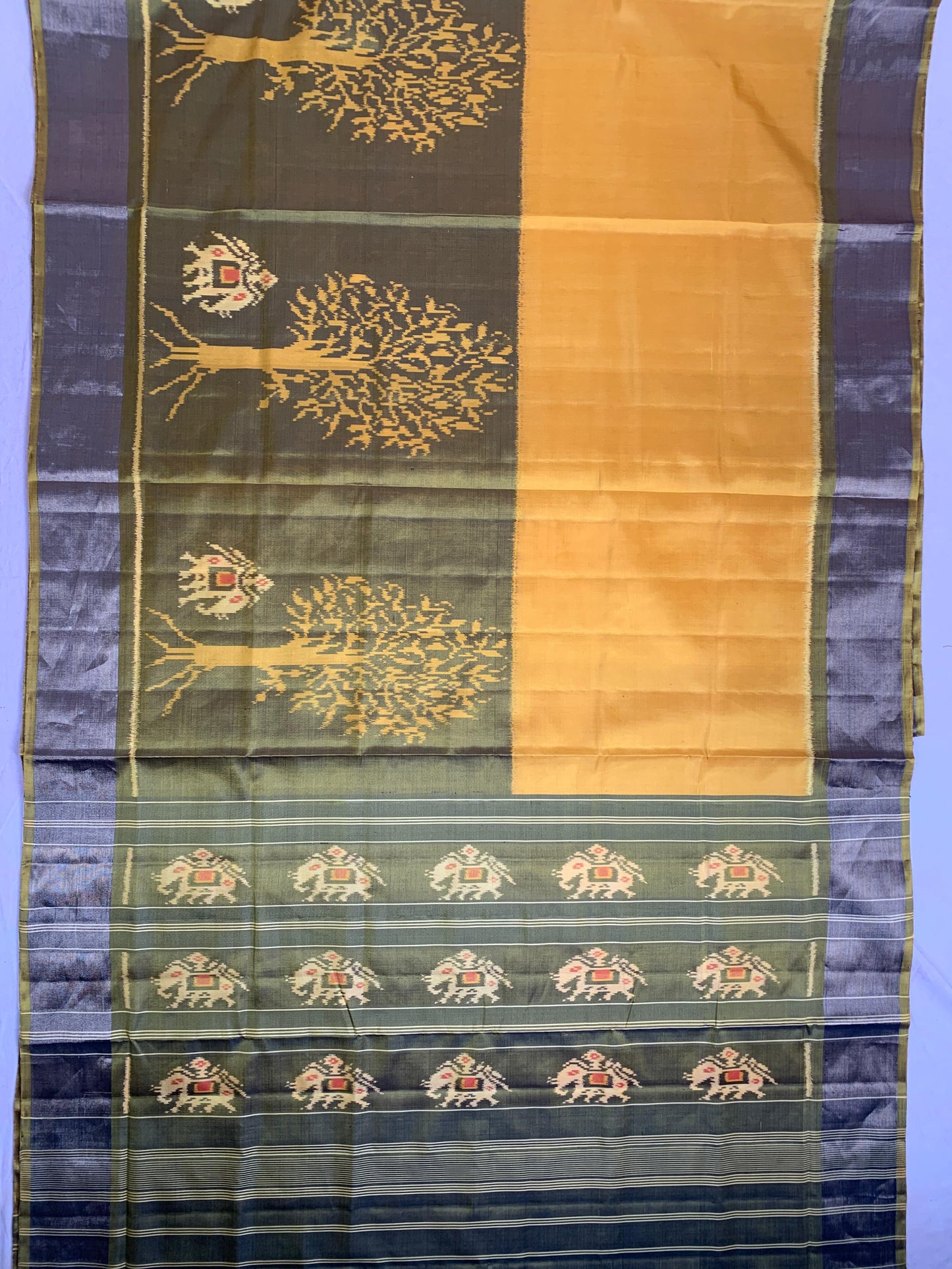 Alia | Single Ikat Patola saree