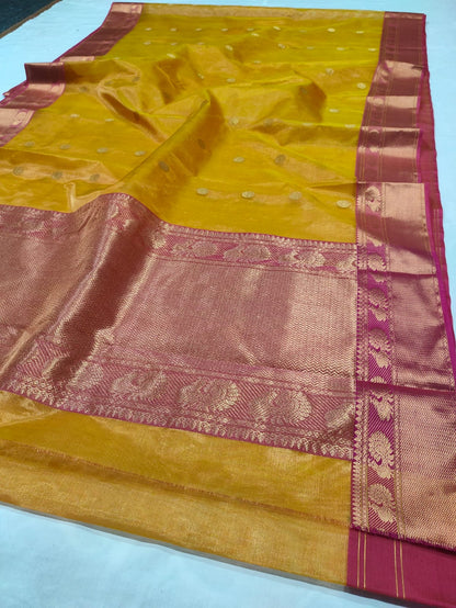 Chandraniyaa  | Katan Silk Chanderi Saree
