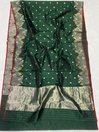 Chandni  | Katan Silk Chanderi Saree