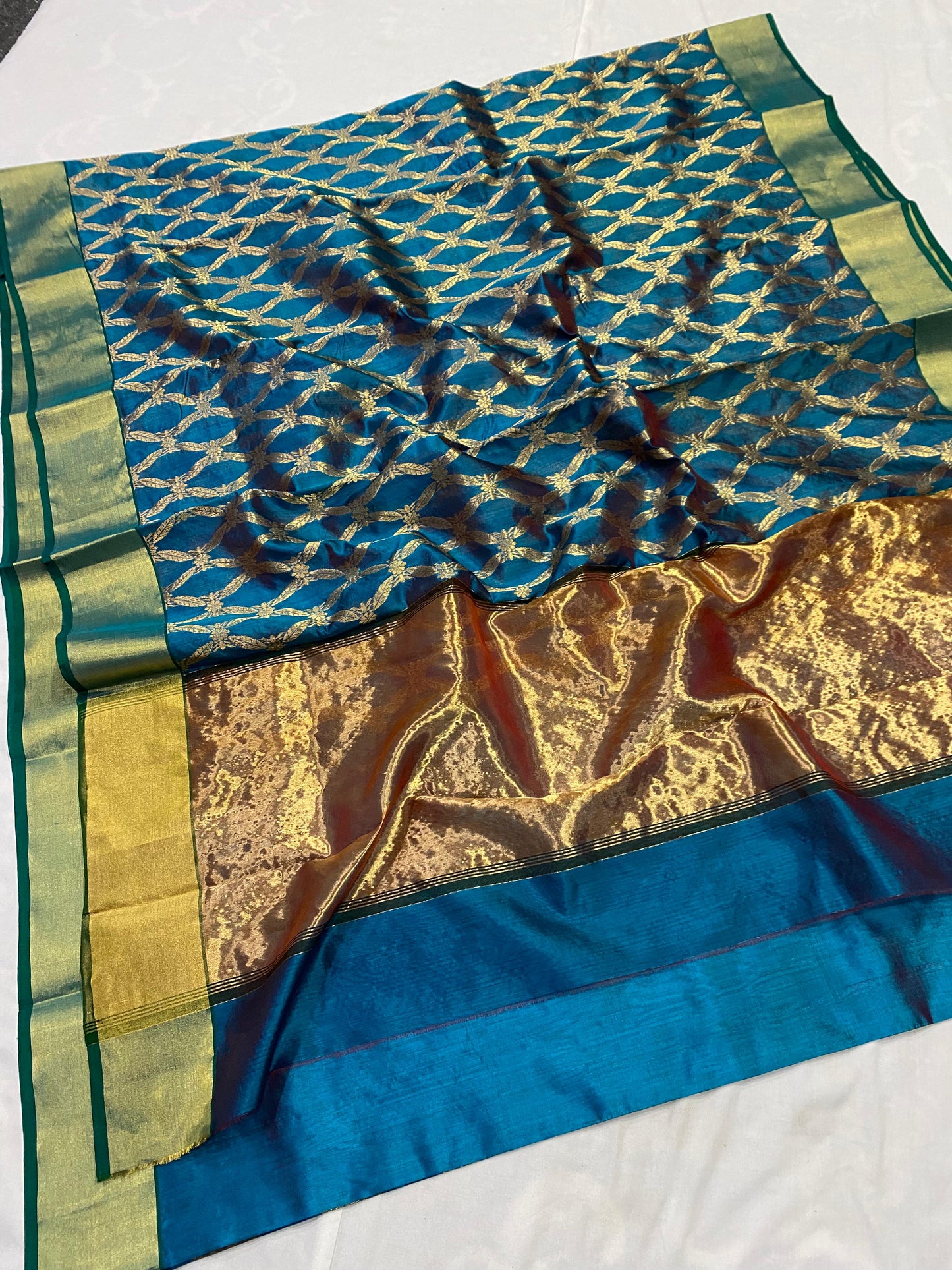 Chandreeka  | Katan Silk Chanderi Saree