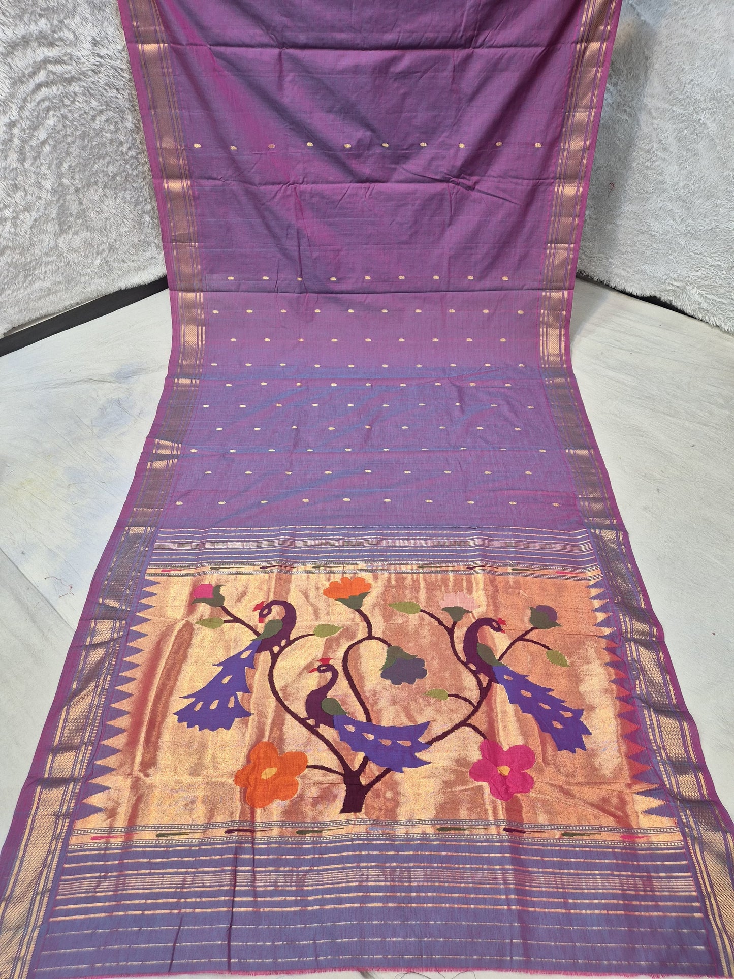 Priyanka | Cotton handloom paithani
