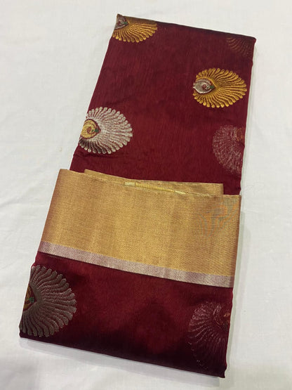 Chandralekha  | Katan Silk Chanderi Saree