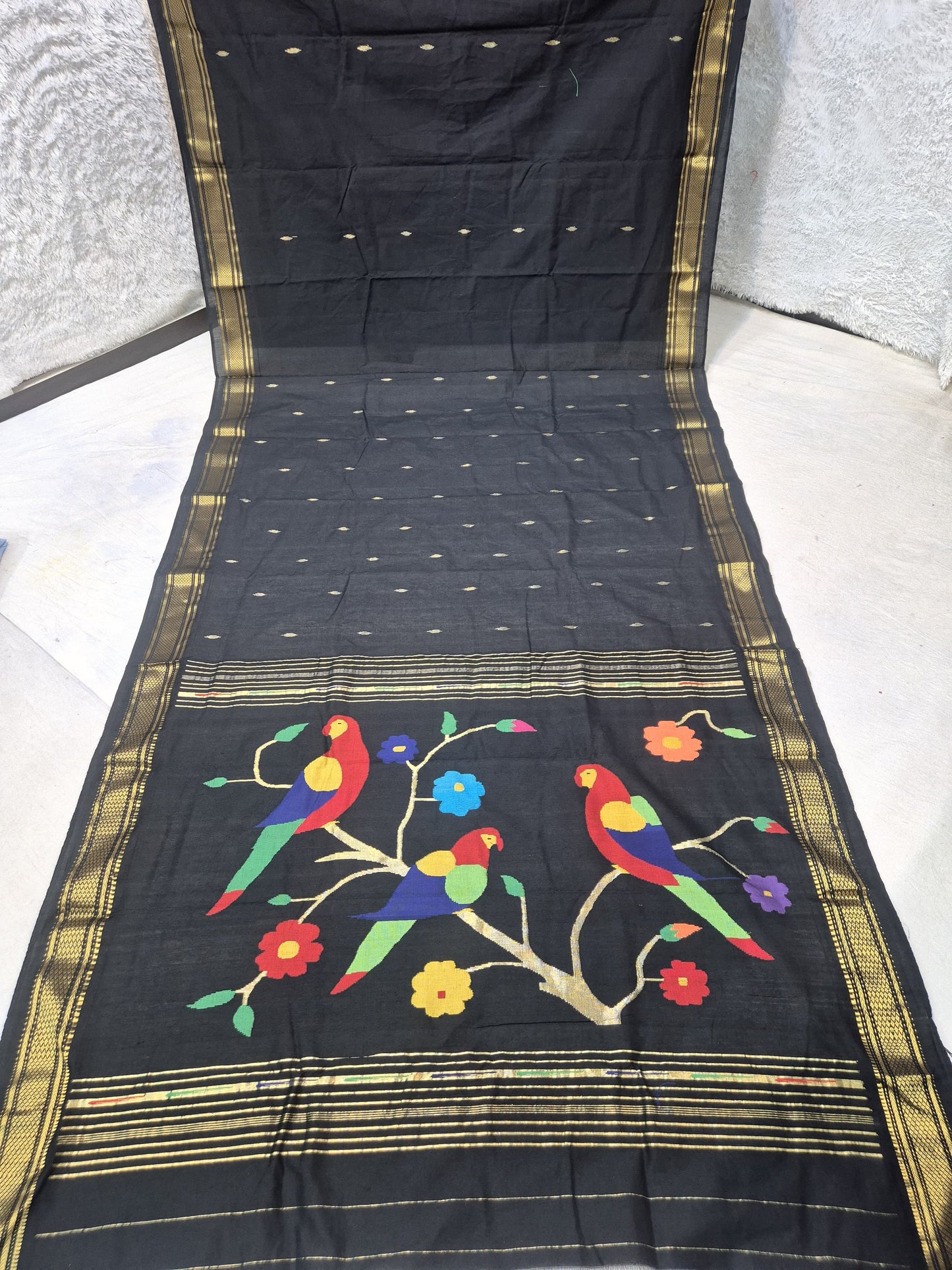 Pinkesh | Cotton handloom paithani