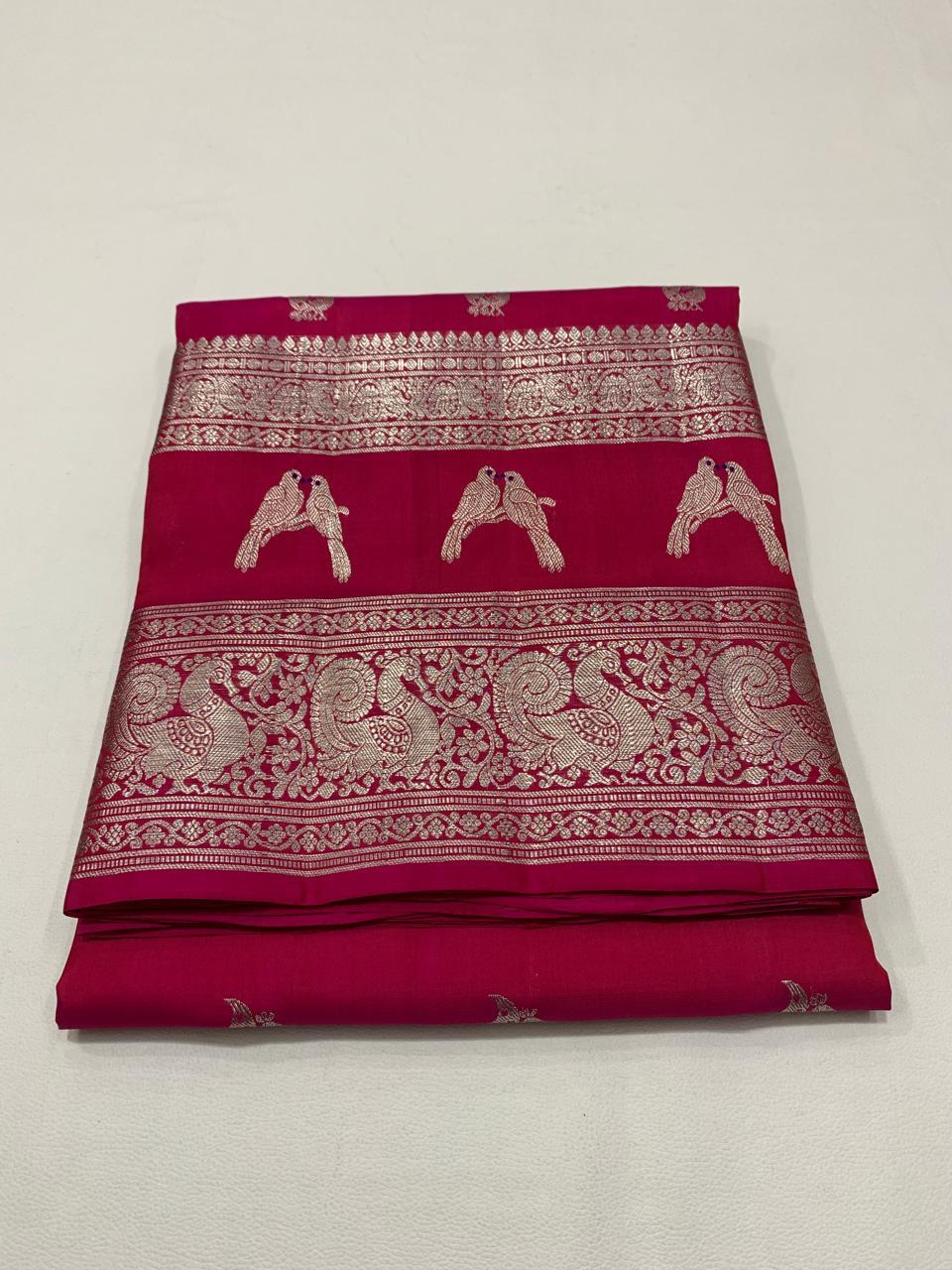 Harshada | pure silk venkatagiri saree