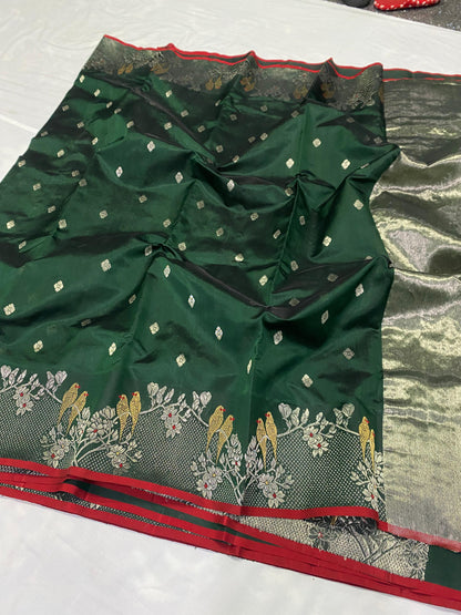 Chandni  | Katan Silk Chanderi Saree