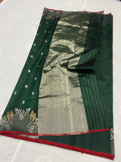 Chandni  | Katan Silk Chanderi Saree