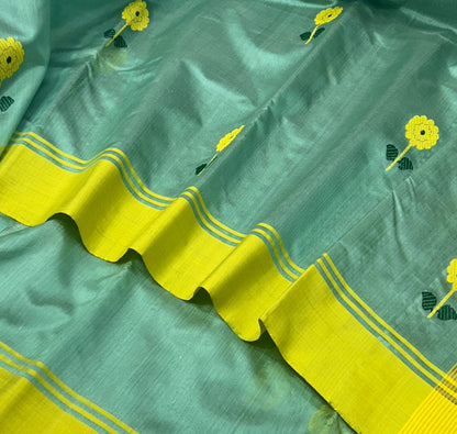 Chandrabali  | Katan Silk Chanderi Saree