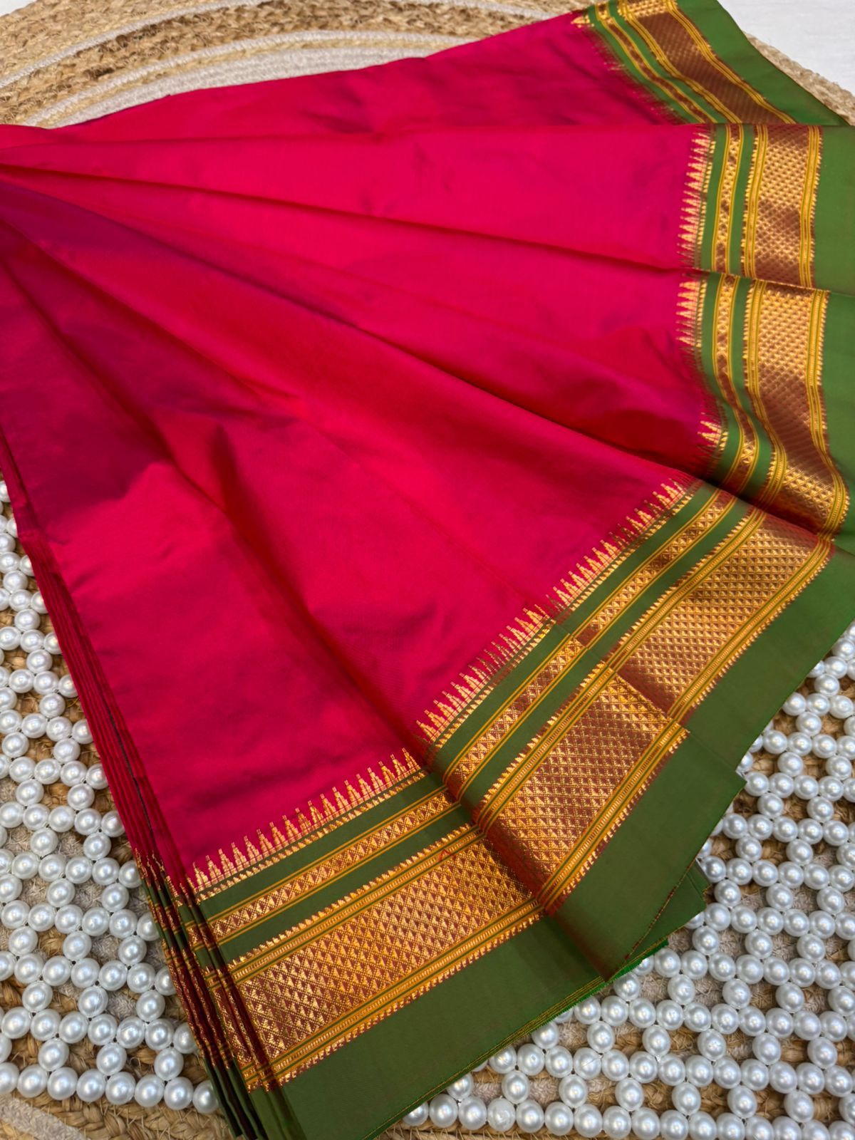 Iska | Pure Silk Ilkal Saree