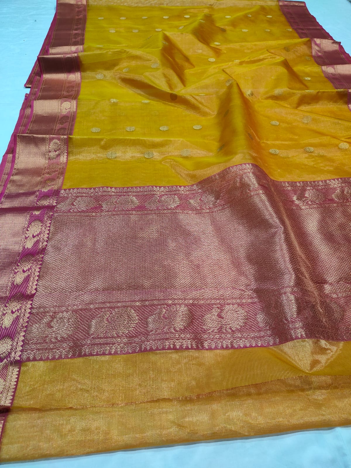 Chandraniyaa  | Katan Silk Chanderi Saree