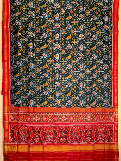 Kinjal | Single Ikat Patola saree