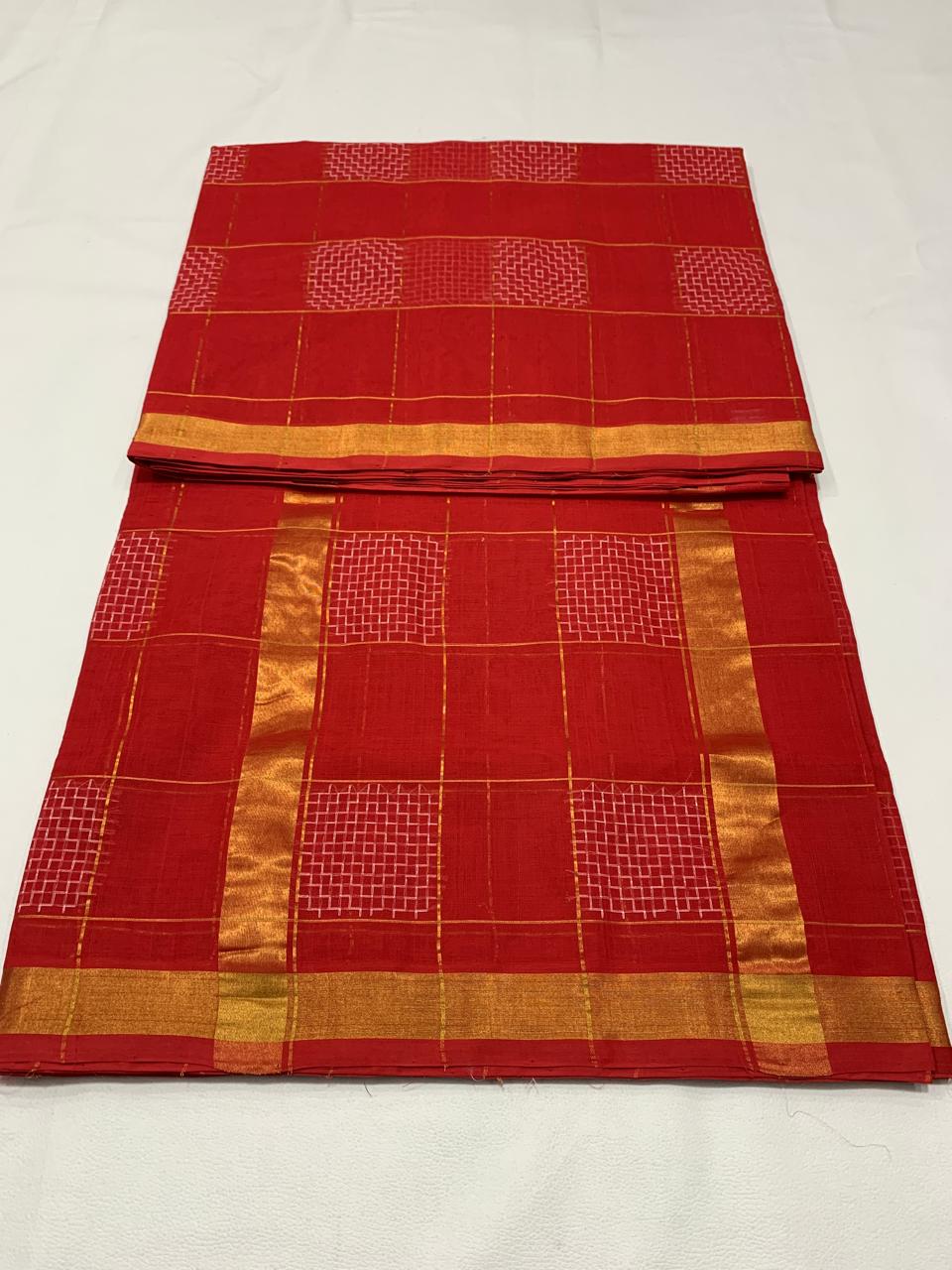 Chaukon | cotton venkatagiri saree