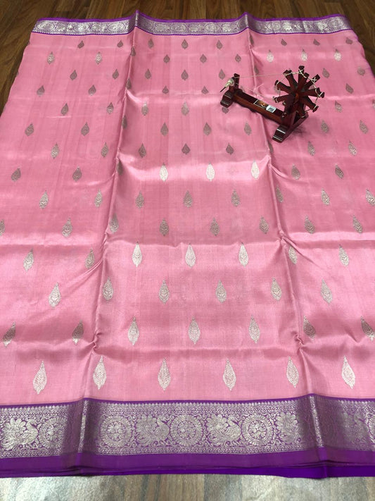 Hitasha | Pure silk venkatagiri saree