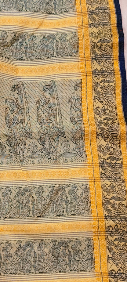 Jharna | Tant baluchari saree
