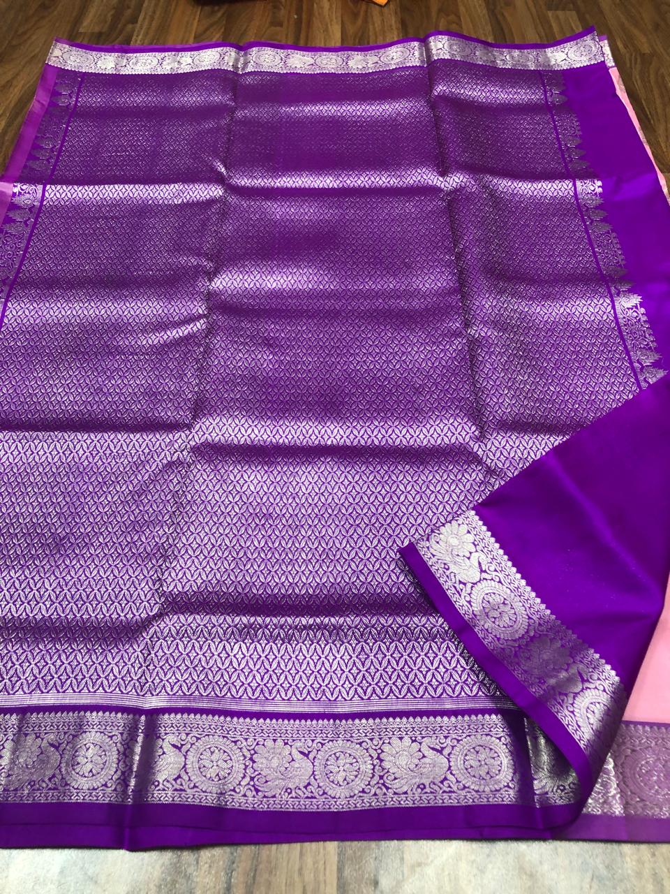 Hitasha | Pure silk venkatagiri saree