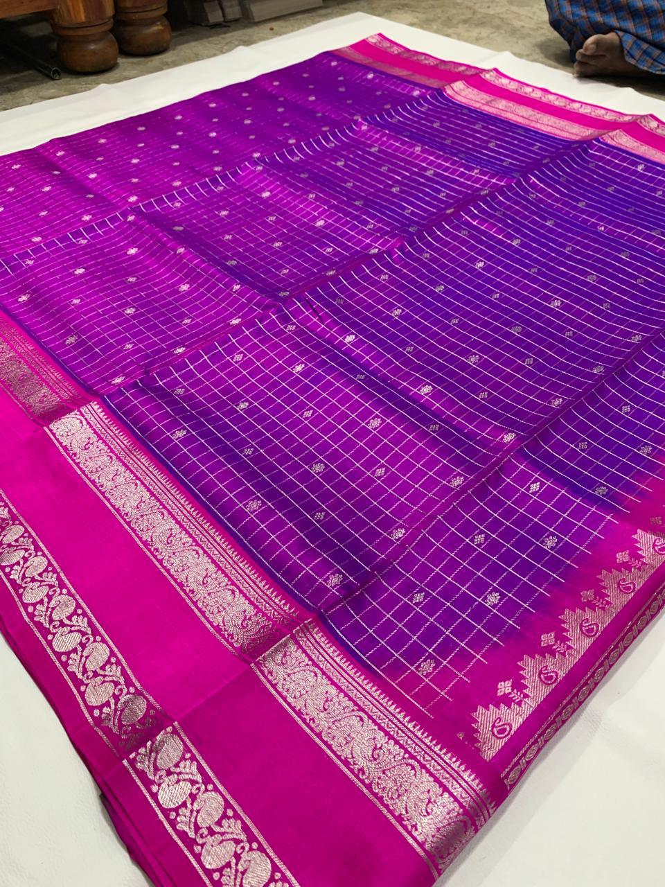 Harshita | pure silk venkatagiri saree