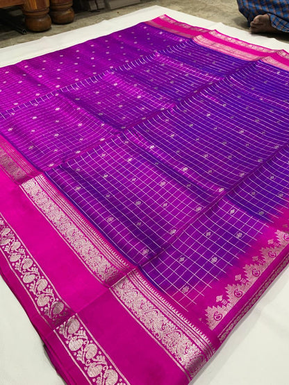 Harshita | pure silk venkatagiri saree