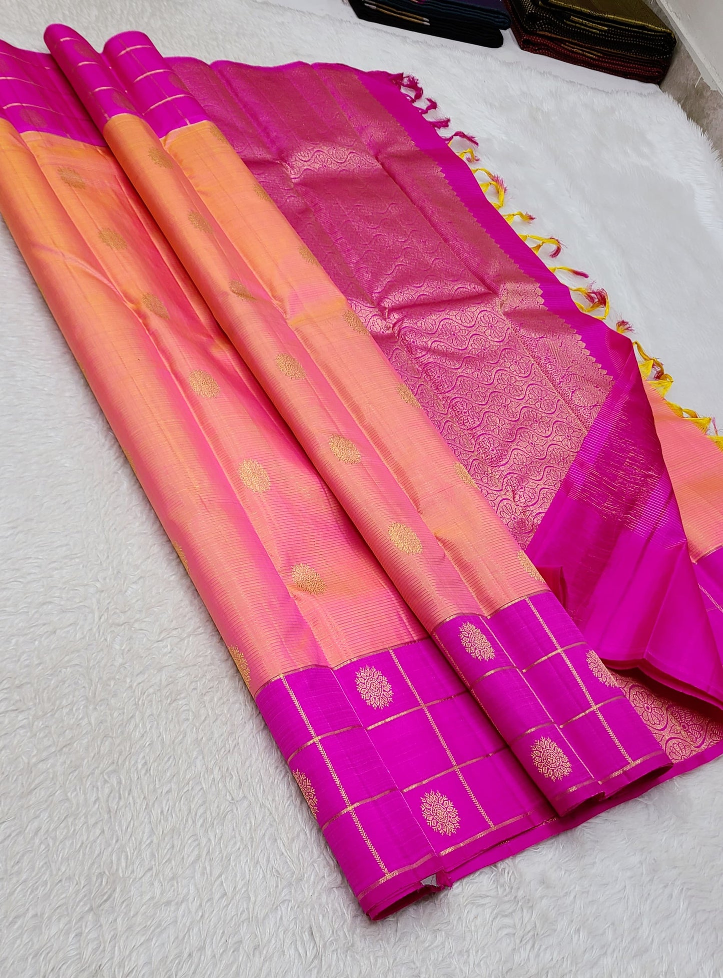 Asha | pure silk kanjeevaram saree