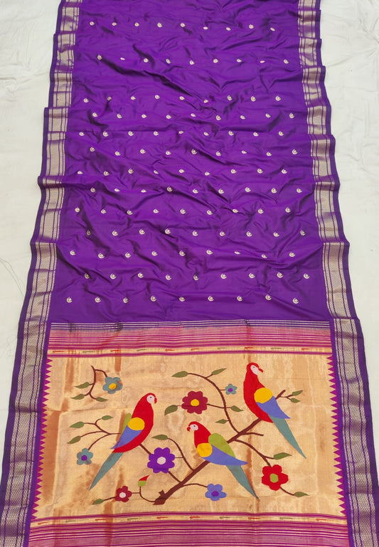 Parimala| Pure Silk Handloom Paithani