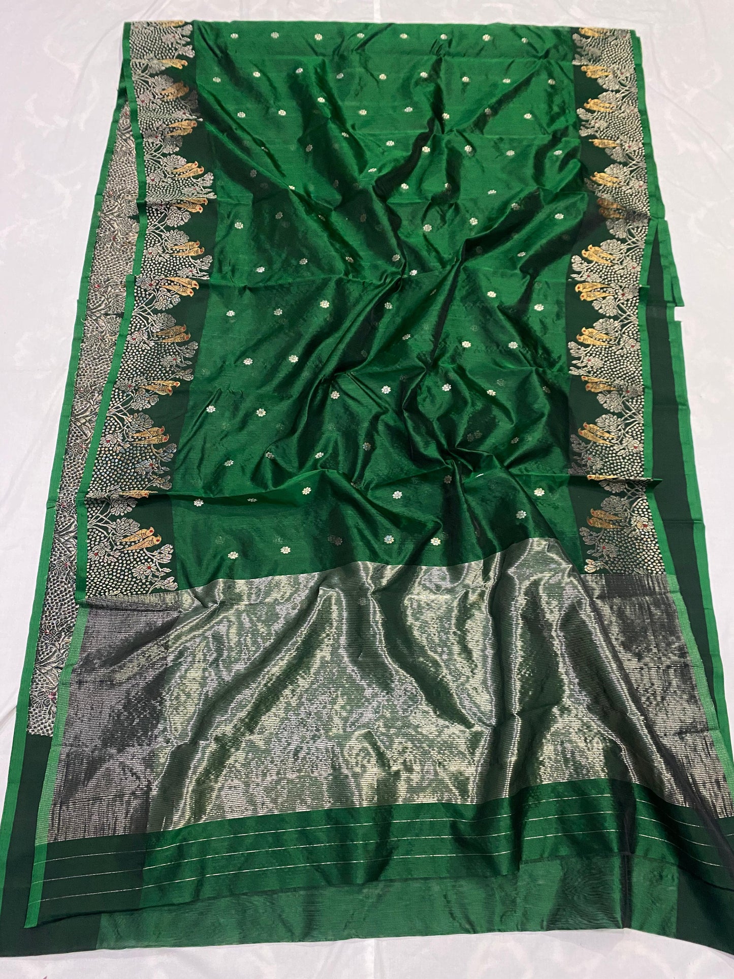 Chandreyi  | Katan Silk Chanderi Saree