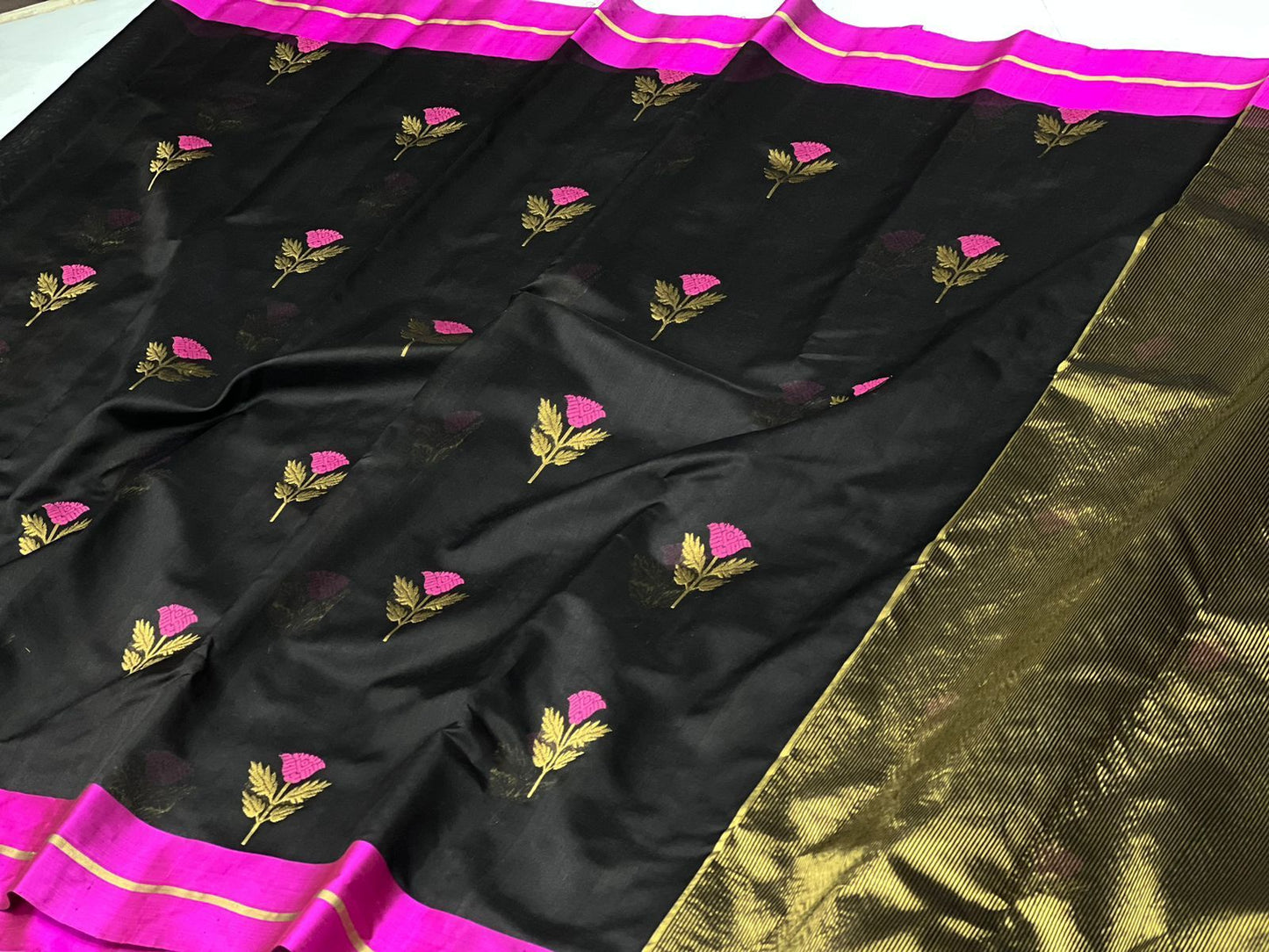 Chandalika  | Katan Silk Chanderi Saree