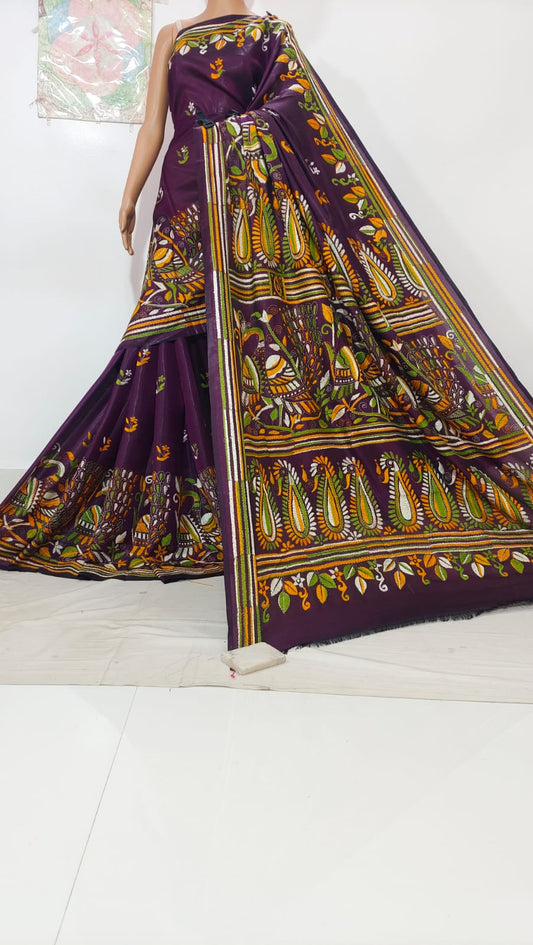 Kashi | Kantha on Silk