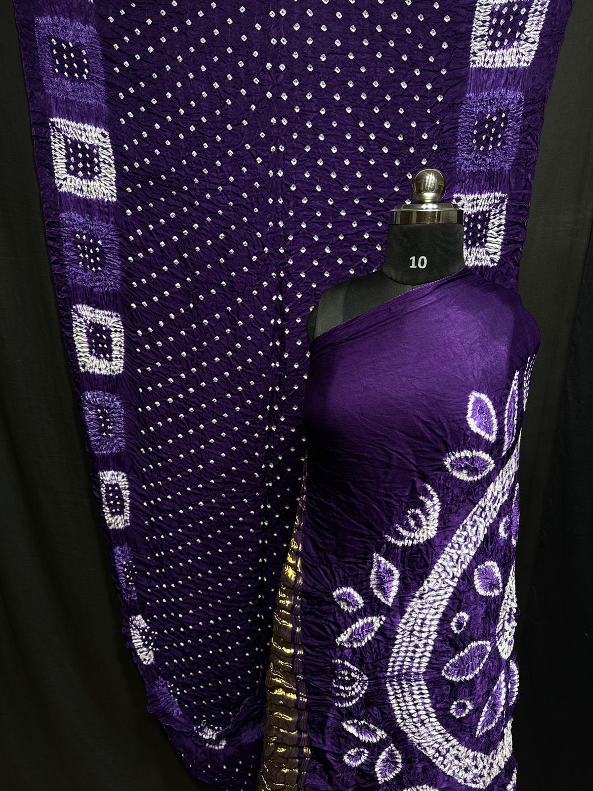 Swapnesha | Shibori on Modal Silk