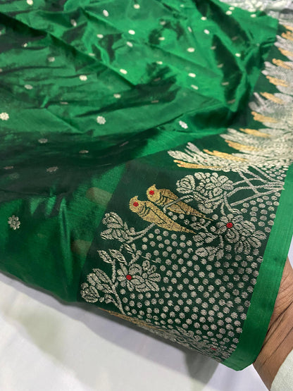 Chandreyi  | Katan Silk Chanderi Saree