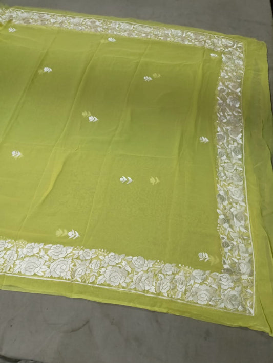 Rustom | parsi work dupatta