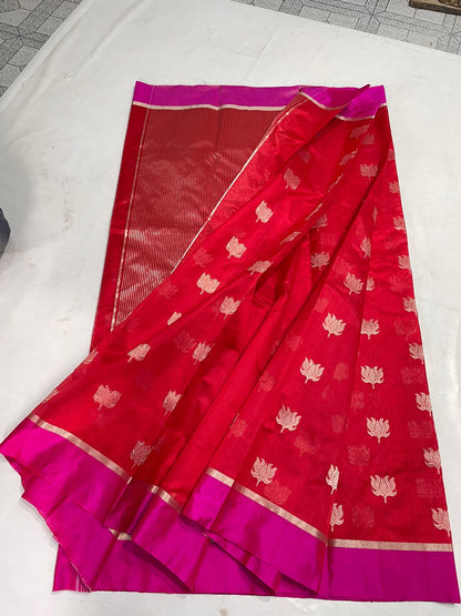 Chandraniyaa  | Katan Silk Chanderi Saree