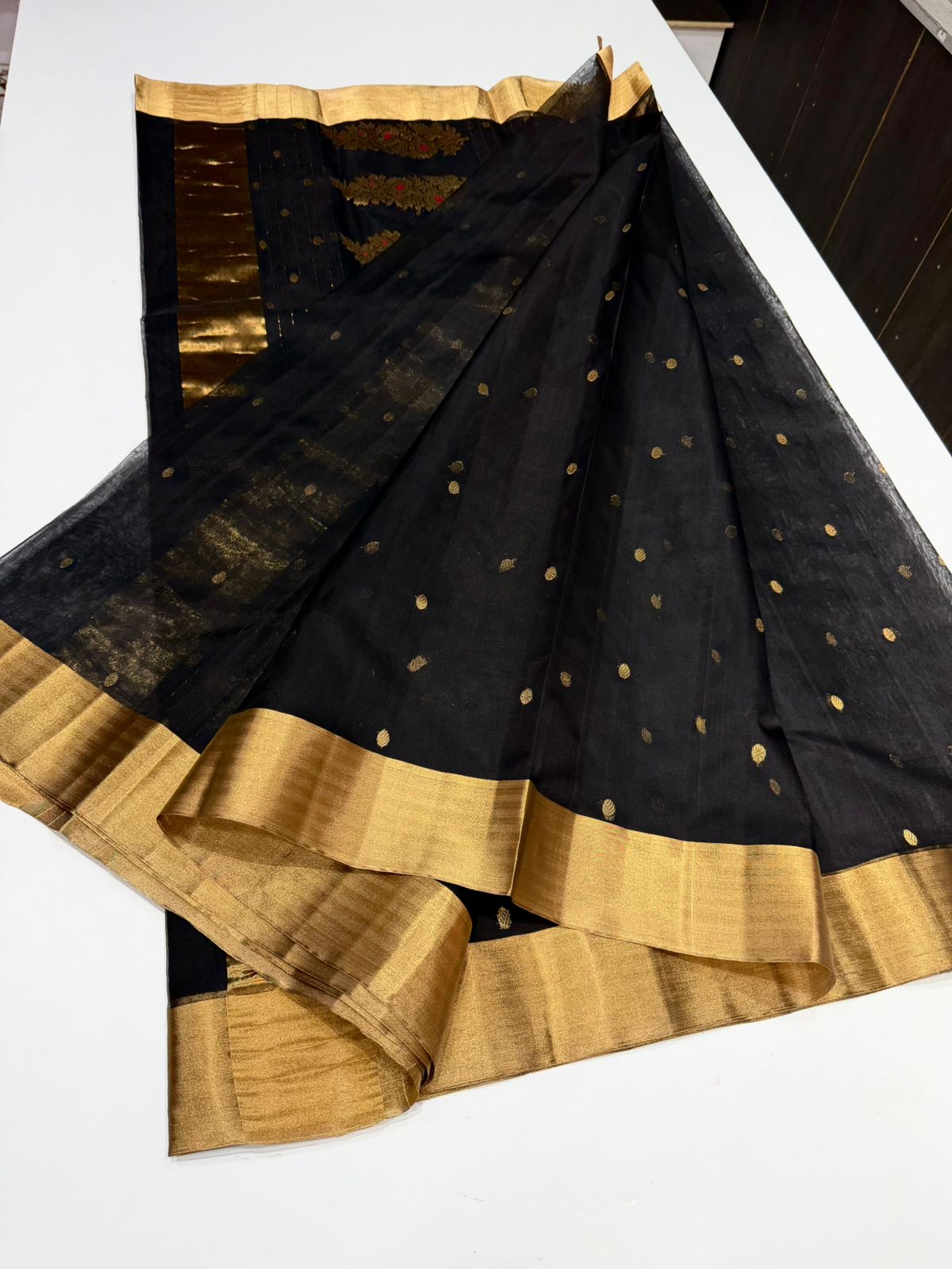 Chandani  | Katan Silk Chanderi Saree