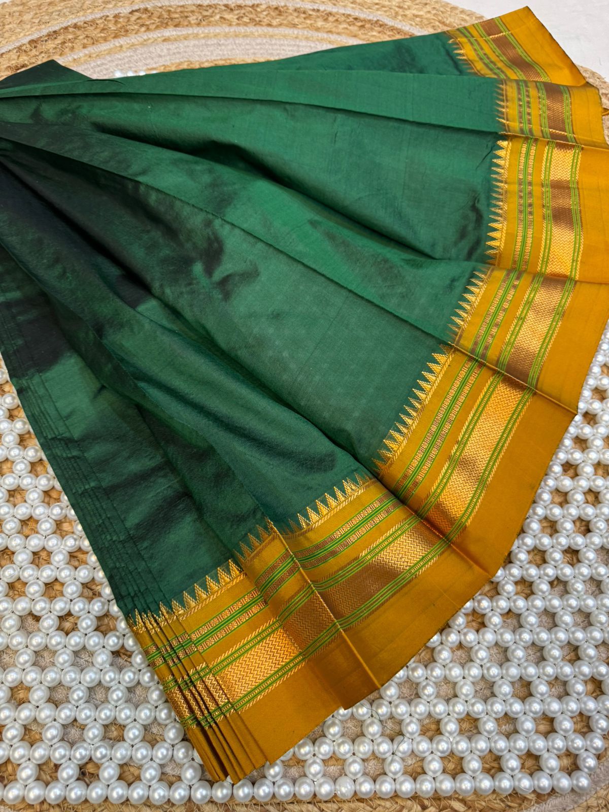 Inisha | Pure Silk Ilkal Saree