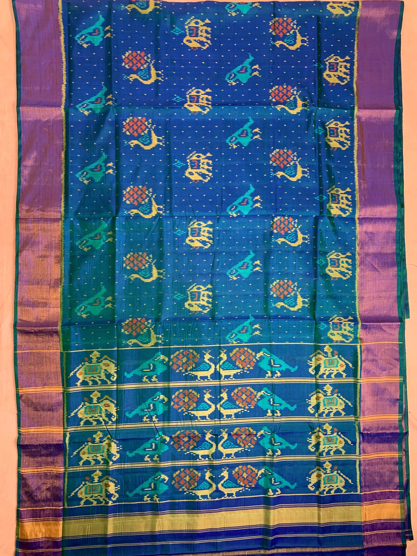 Foram | Single Ikat Patola saree
